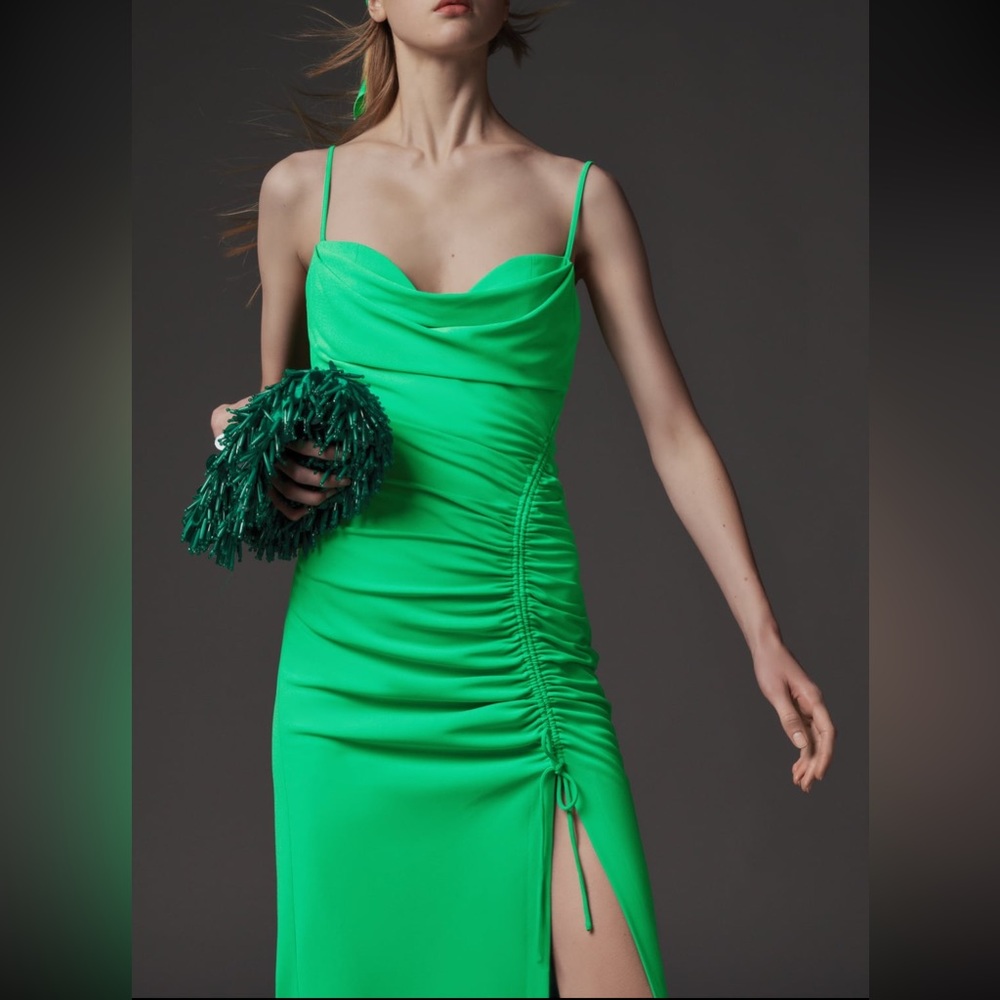 Green Statement Dress